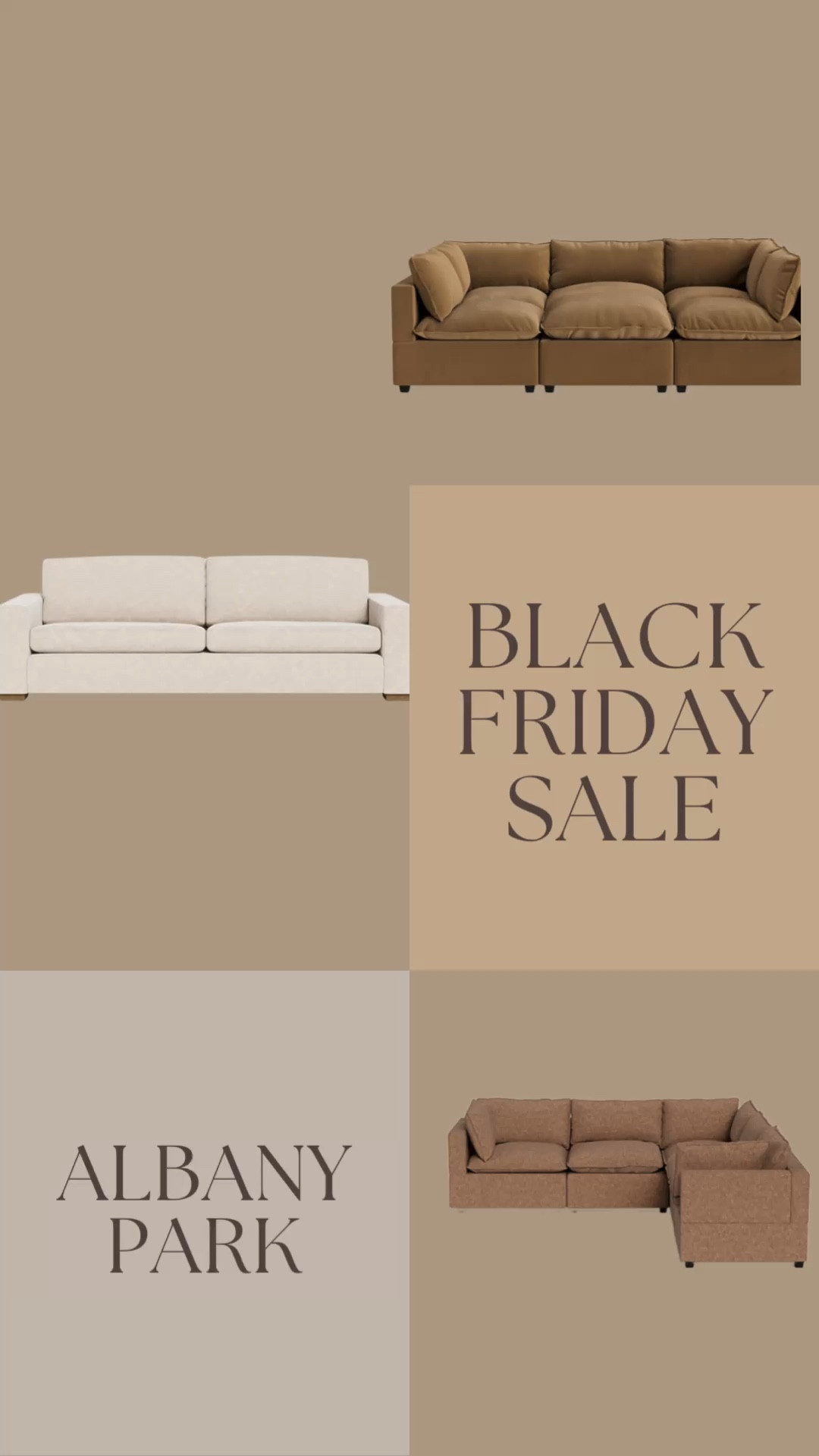 Modular sofas up to 40% at Albany Park for their Black Friday sale. Comfortable modular sofas and sectionals. Family friendly and pet friendly fabrics  

#LTKsalealert #LTKHolidaySale #LTKhome
