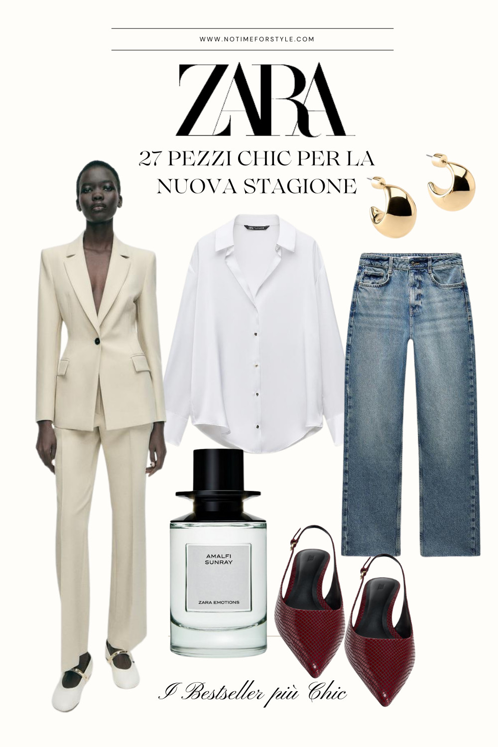 27 pezzi chic di Zara da non perdere per la nuova stagione. Ho selezionato i migliori capi e accessori per rinnovare il guardaroba con stile, dalle giacche eleganti ai pantaloni perfetti per ogni occasione, senza dimenticare abiti femminili, borse di tendenza e scarpe versatili. Tutto quello che ti serve per creare look sofisticati e alla moda. Scopri la selezione su LTK e trova i tuoi nuovi preferiti per la stagione. 

 #LTKitalia #LTKover50style #LTKstyletip