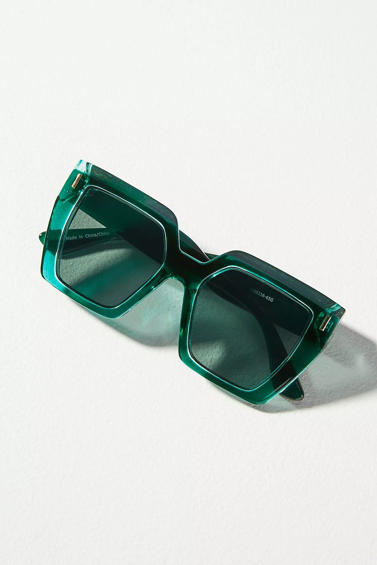 Tonal Lens Square Sunglasses | Anthropologie (US)