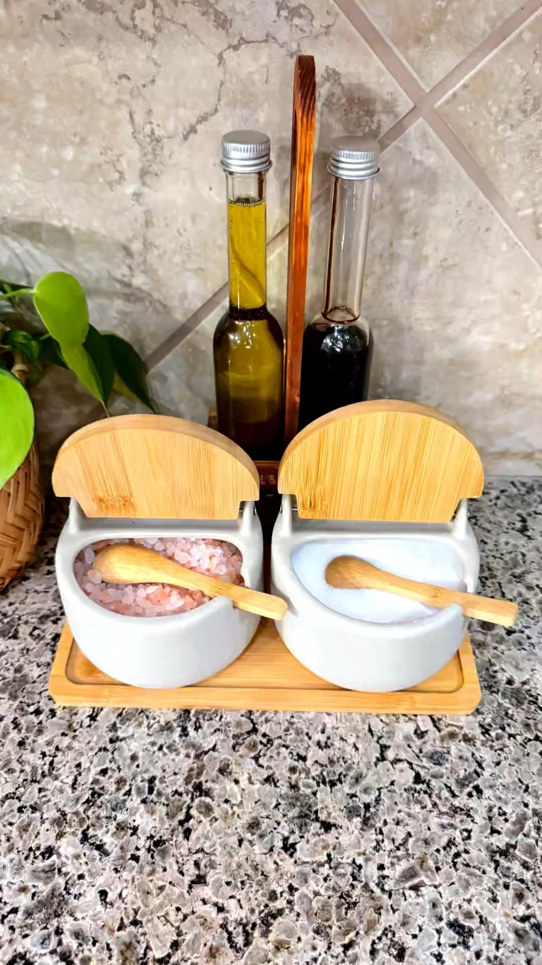 Upgrade your kitchen with this Ceramic Condiment Pot Set 🏡✨

Perfect for salt, sugar, or spices, it comes with a spoon and flip lid — functional, stylish, and right at your countertop while cooking. A small detail that makes a big difference in your kitchen!

👉 Tap to shop this charming kitchen organizer and add elegance to your daily cooking routine.
#kitchenessentials #kitchenorganization #ceramic 

#LTKU #LTKmomlife #LTKHome