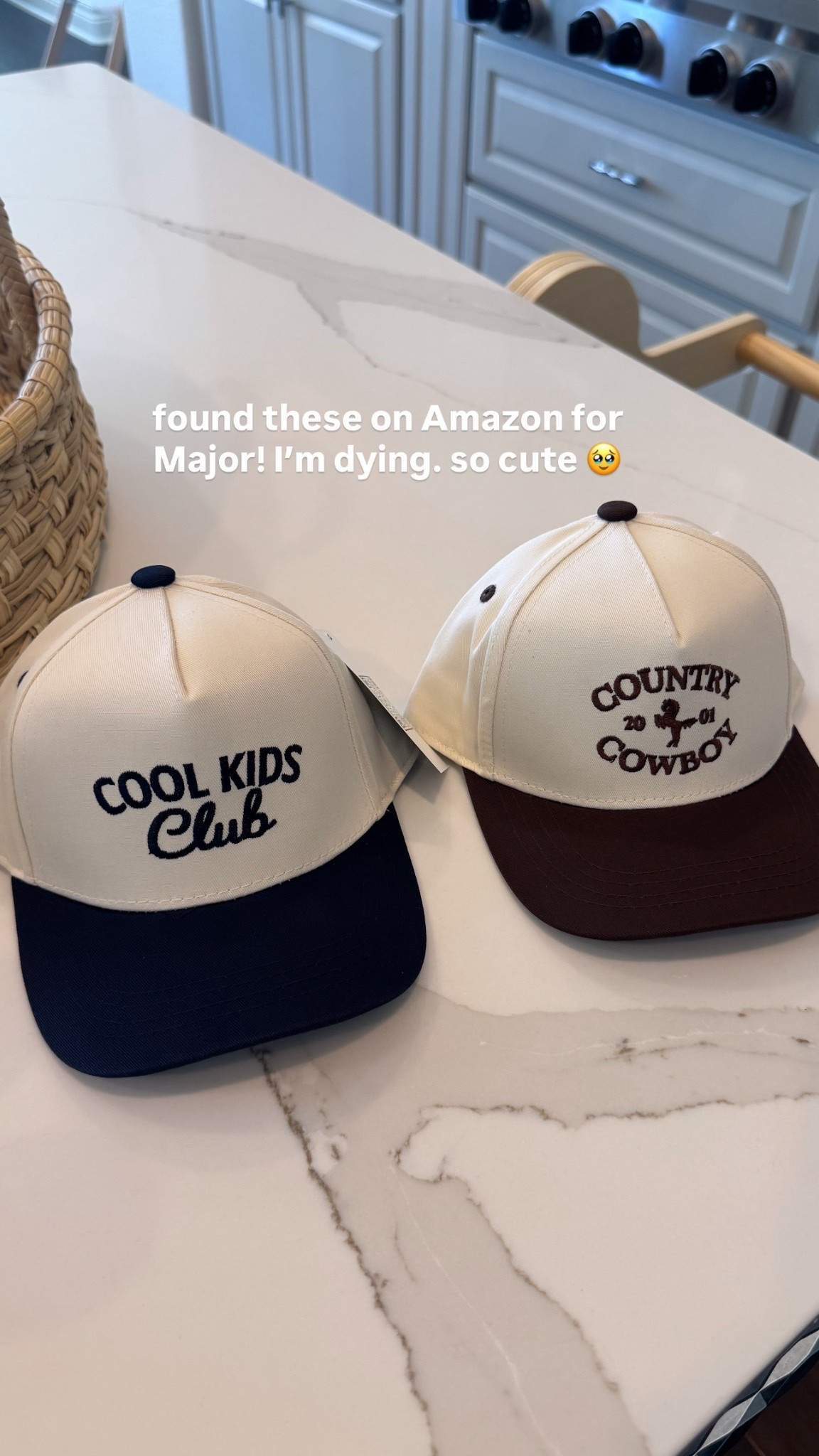 The cutest kid hats from amazon — ordered these two for major! 

#LTKTravel #LTKKids #LTKFindsUnder50