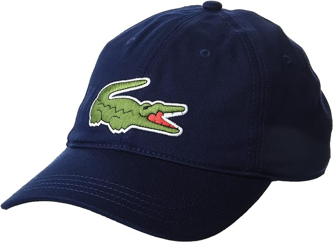 Lacoste Men's Solid Big Croc Cap | Amazon (US)