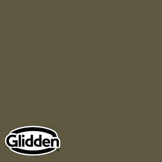 Glidden Essentials 5 gal. PPG1113-7 Olive Green Flat/Matte Exterior Paint PPG1113-7EX-05F - The H... | The Home Depot