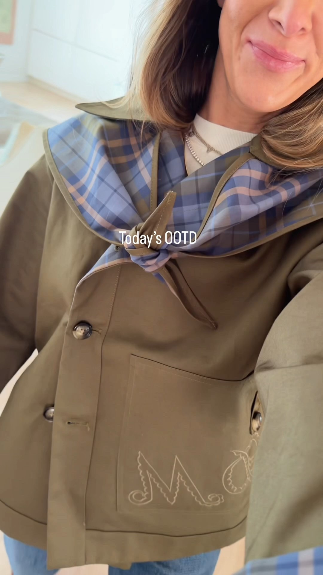 Today’s outfit of the day featuring this reversible jacket by damson madder. The one I’m wearing is the real version from Shopbop. Wearing the size US 2. Runs tts. I have linked Amazon look for less options on my Amazon storefront link but can’t guarantee what you’re getting with those bc I haven’t tried them! 

#LTKgrwm #LTKOver40 #LTKootd