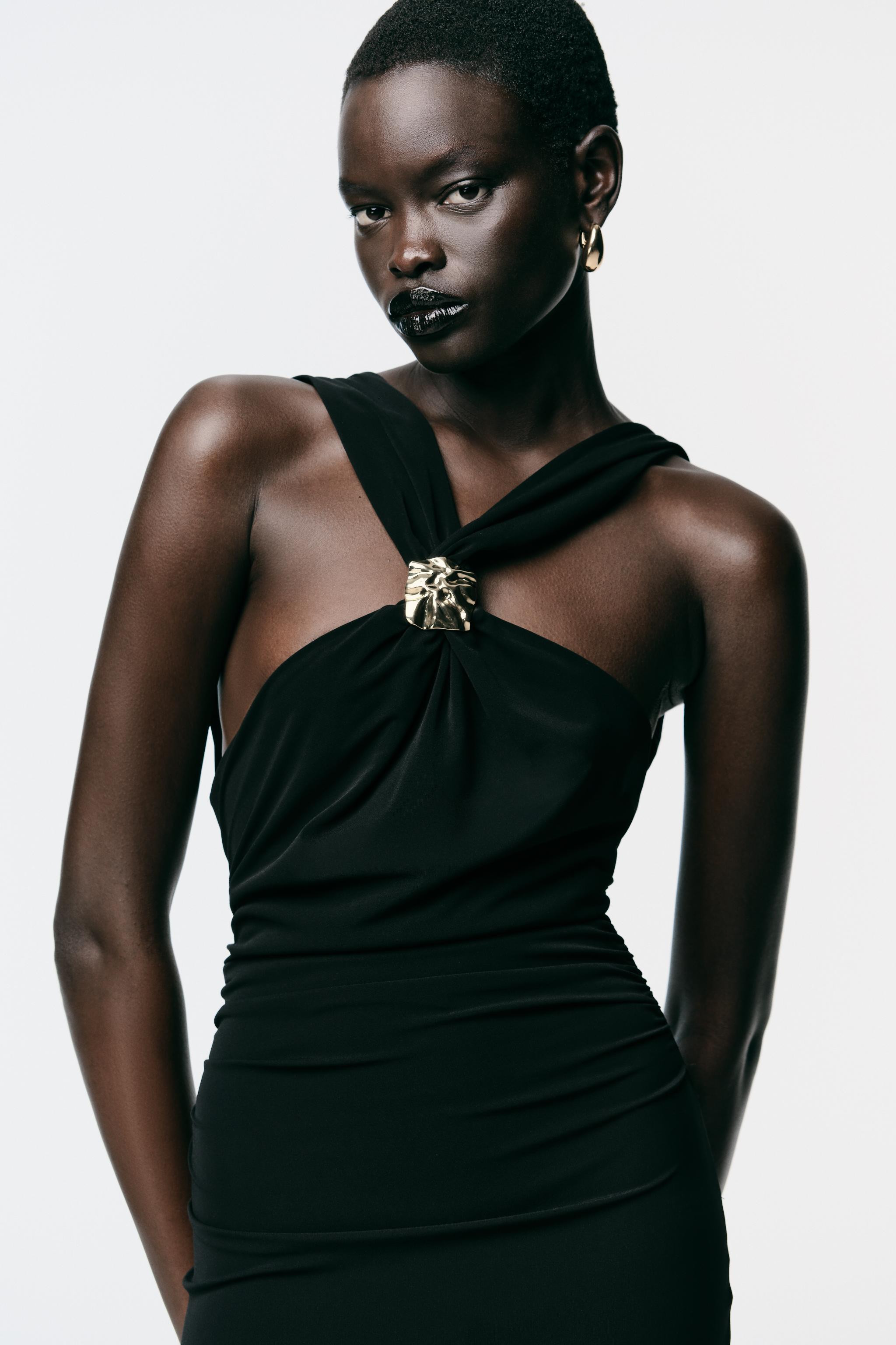 CROSSOVER DRESS WITH DETAIL | Zara UK