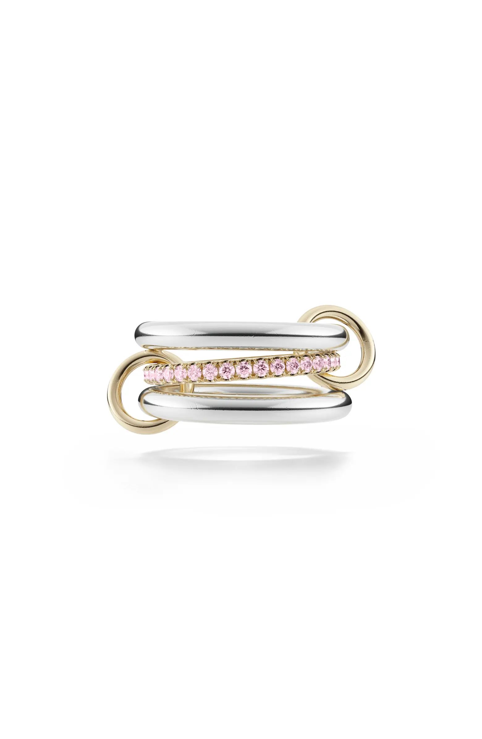 Spinelli Kilcollin Libra Pavé Diamond Linked Ring | Nordstrom | Nordstrom
