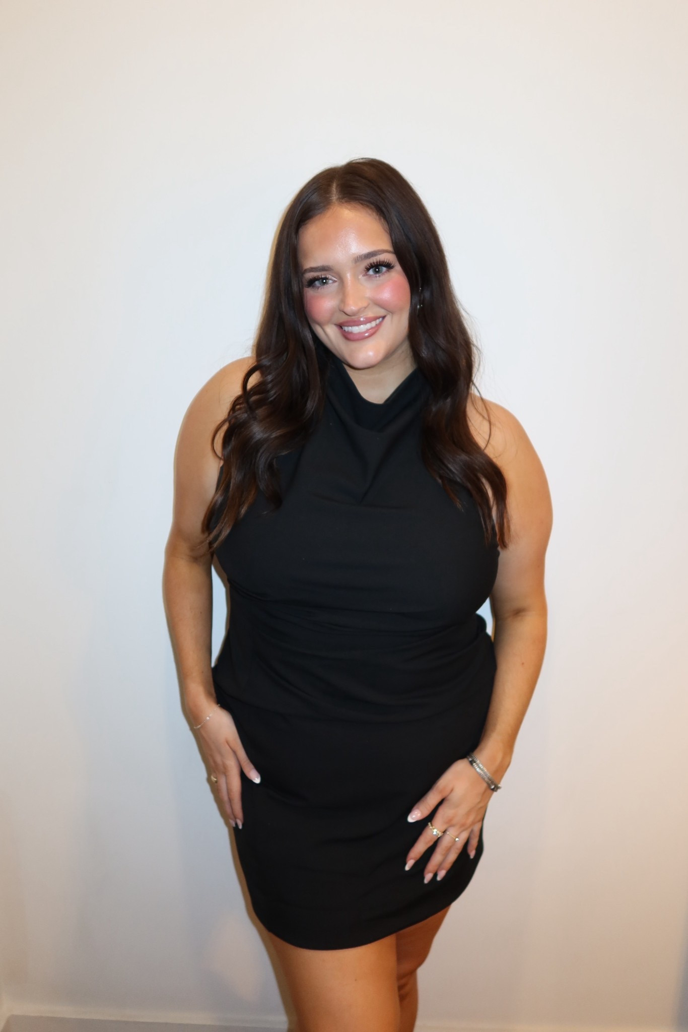 The chicest little black dress 🖤 cocktail attire approved LBD🥂 on sale right now too!! 

#LTKMidsize #LTKSaleAlert #LTKFindsUnder50