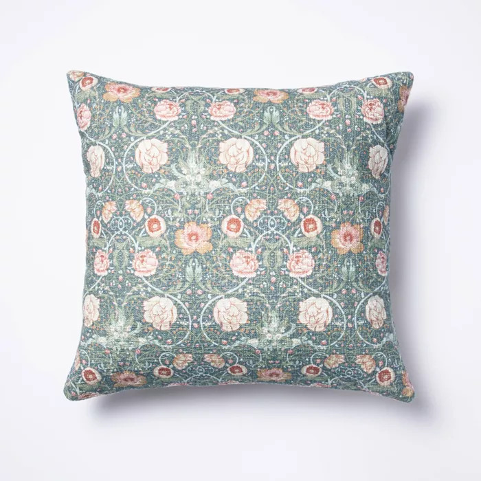 Floral Printed Throw Pillow - Threshold™ designed with Studio McGee | Target