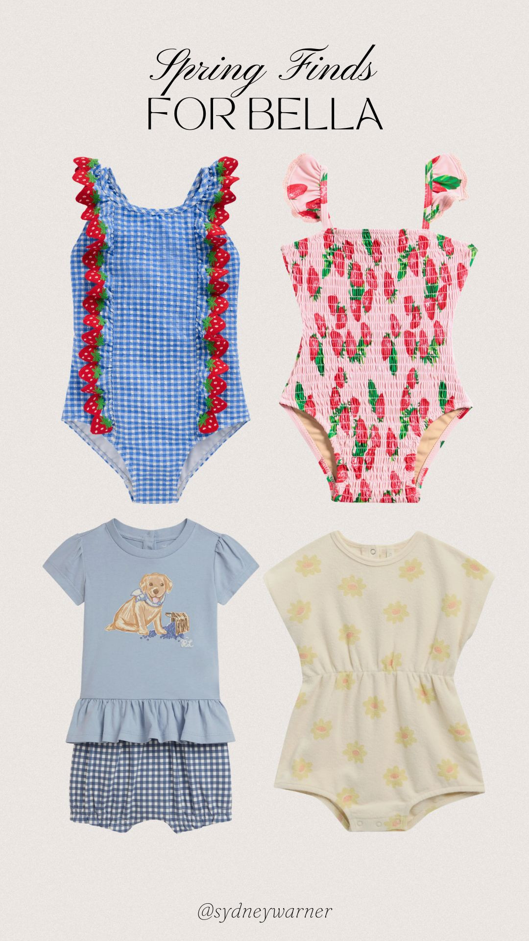 Baby girl spring clothing finds! from Nordstrom 

 #LTKSpringSale #LTKBaby