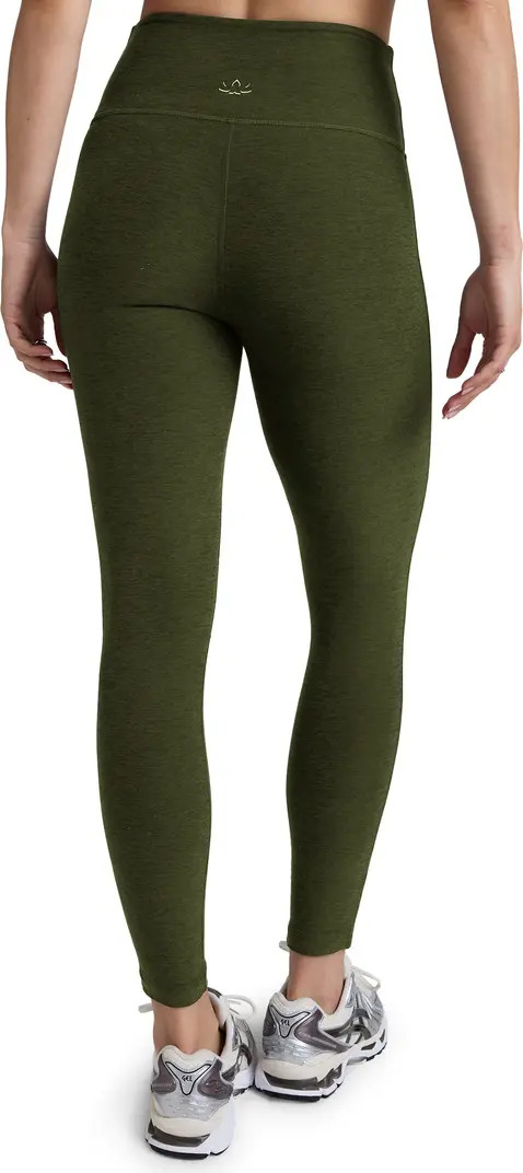 Space Dye High Waist Midi Leggings | Nordstrom