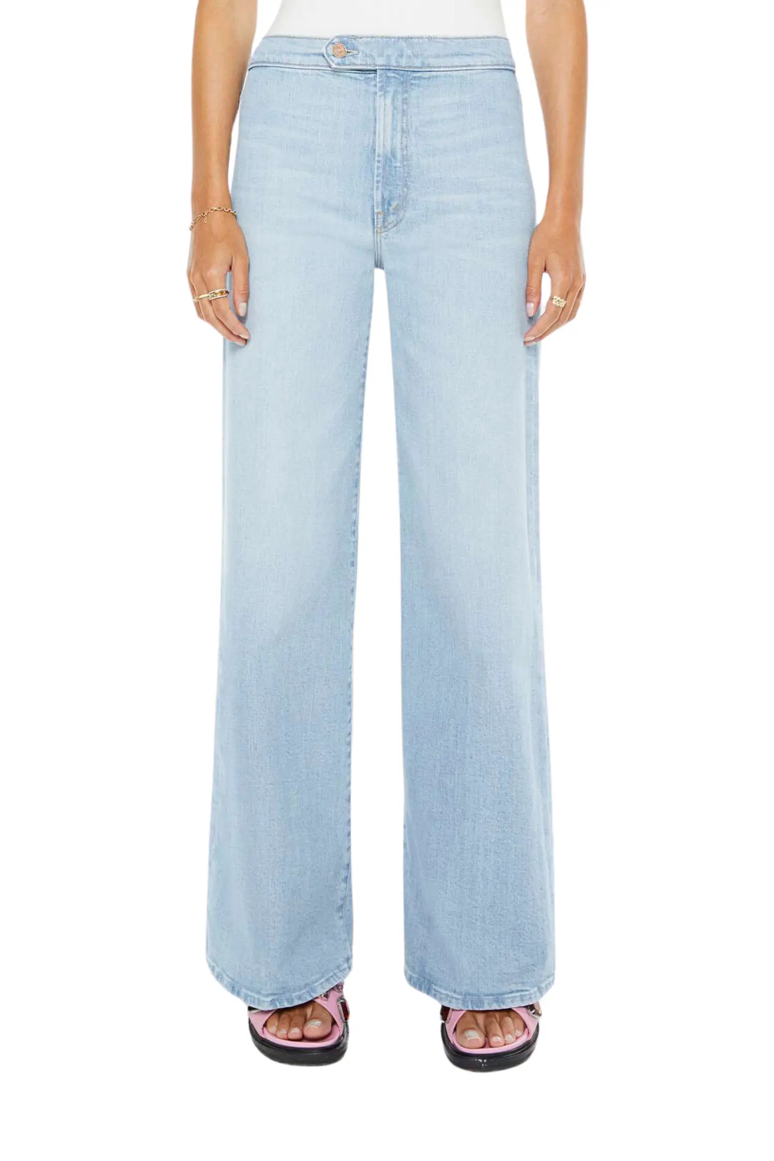 The Tab Roller Skimp Wide Leg Jeans (Women) | Nordstrom | Nordstrom