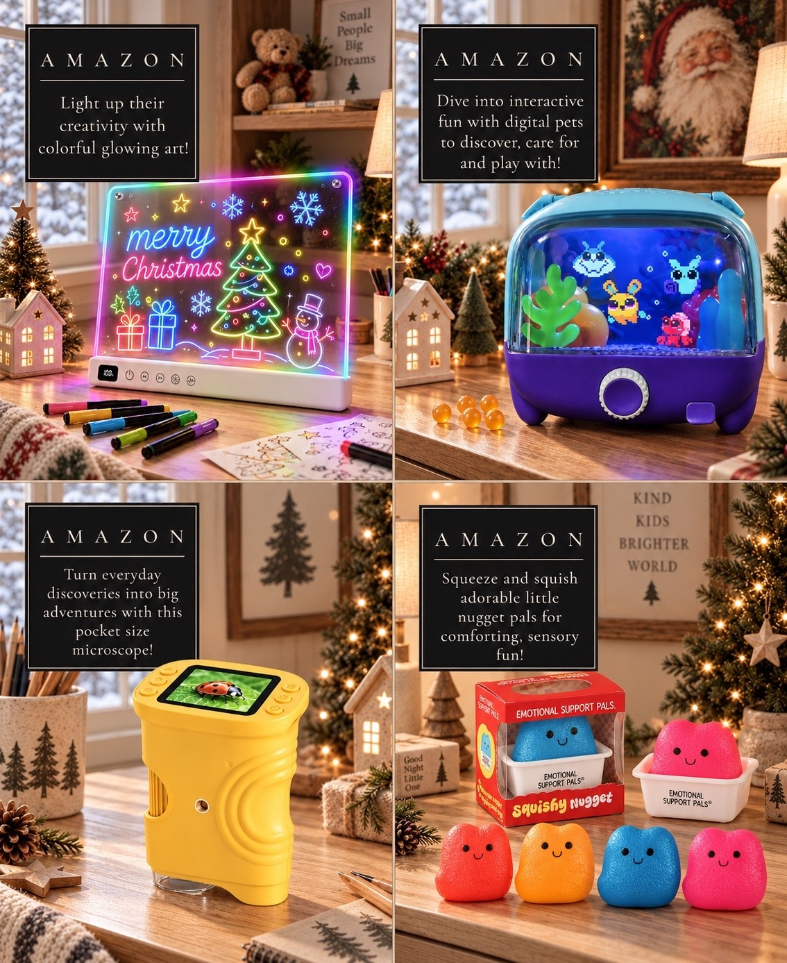 Shop Amazon gifts for kids! Kids Christmas gifts

Comment SHOP below to receive a DM with the link to this post on my LTK ⬇ https://liketk.it/6oCr5
