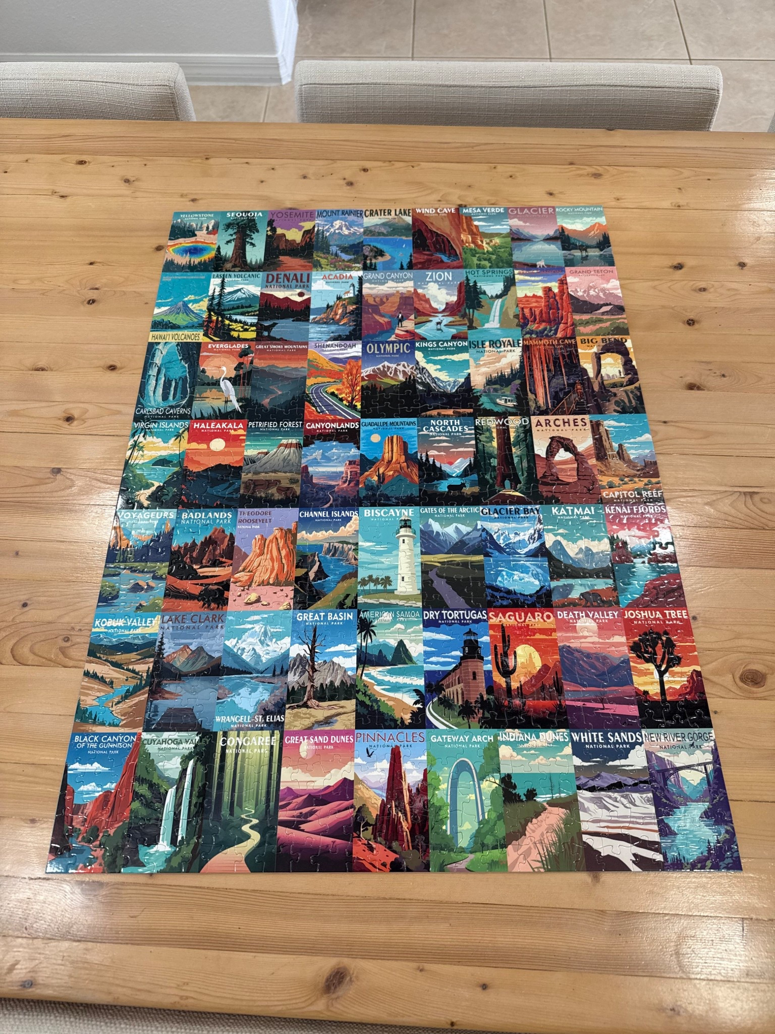 National Parks Puzzle - 1000 pieces 

#LTKFindsUnder100 #LTKFindsUnder50