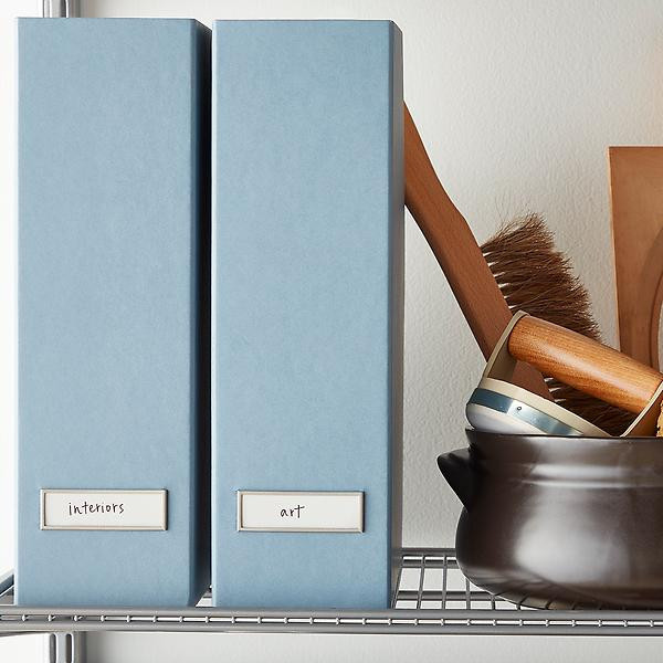 Bigso Stockholm Magazine Holder Mint | The Container Store