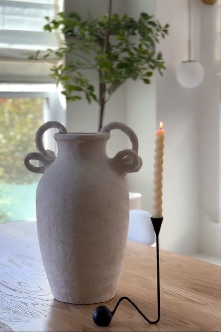 DIY modern organic vase with handles! 

#LTKhome #LTKstyletip #LTKfindsunder50