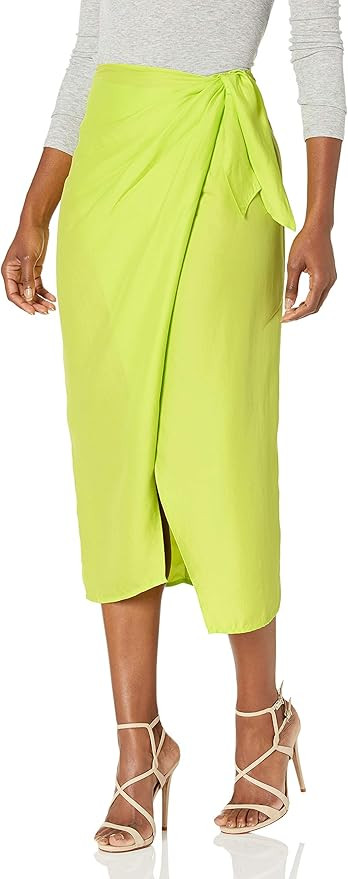 French Connection Women's Wrap Midi Skirt | Amazon (US)