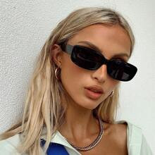 Pair Of Black SquareFramed Fashion Sunglasses For Daily Wear | SHEIN