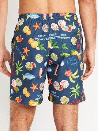 Printed Swim Trunks -- 7-inch inseam | Old Navy (US)