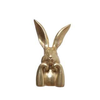 13.5" Gold Thinking Bunny Tabletop Décor by Ashland® | Michaels Stores