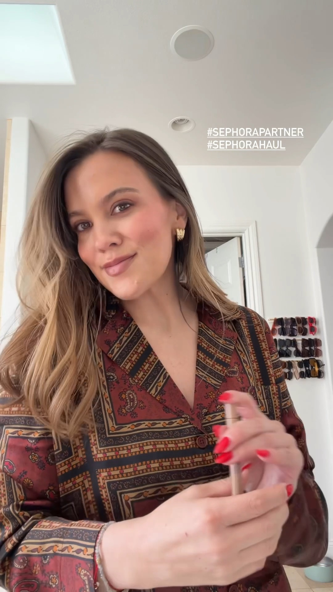 #sephorapartner 2026 beauty trends I’m obsessed with: bold eyes, blush pops, cozy scents, and soft blurred lips! Can’t wait to try them all! And make your life even easier by buying online, picking up in store or opting for same day delivery! Also make sure to join the Beauty Insider Program for even more perks while you shop!  #sephorahaul @sephora

Rhode lip contour- lunge, twist, and lean
Maed-Reckon
Refy cream blush- guava
Huda blush-  intense guava
Charlotte Tilbury blush- pinky glow, peachy glow
Saie powder blush- amor
Ciele blush- berry
Gucci blush- fresh coral, bright ruby
Patrick Ta blush- she’s a doll, she’s the moment, left me on red
Saie liquor blush: poppy, hottie 
Nars blush: exhibit a
Fenty Eau de Parfum
Kayali Vanilla