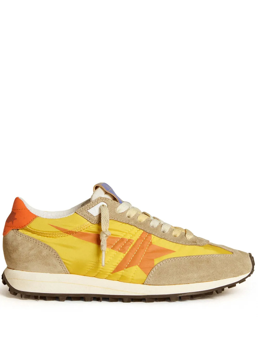 Golden Goose Star Printed Trainers | Yellow | FARFETCH | Farfetch Global
