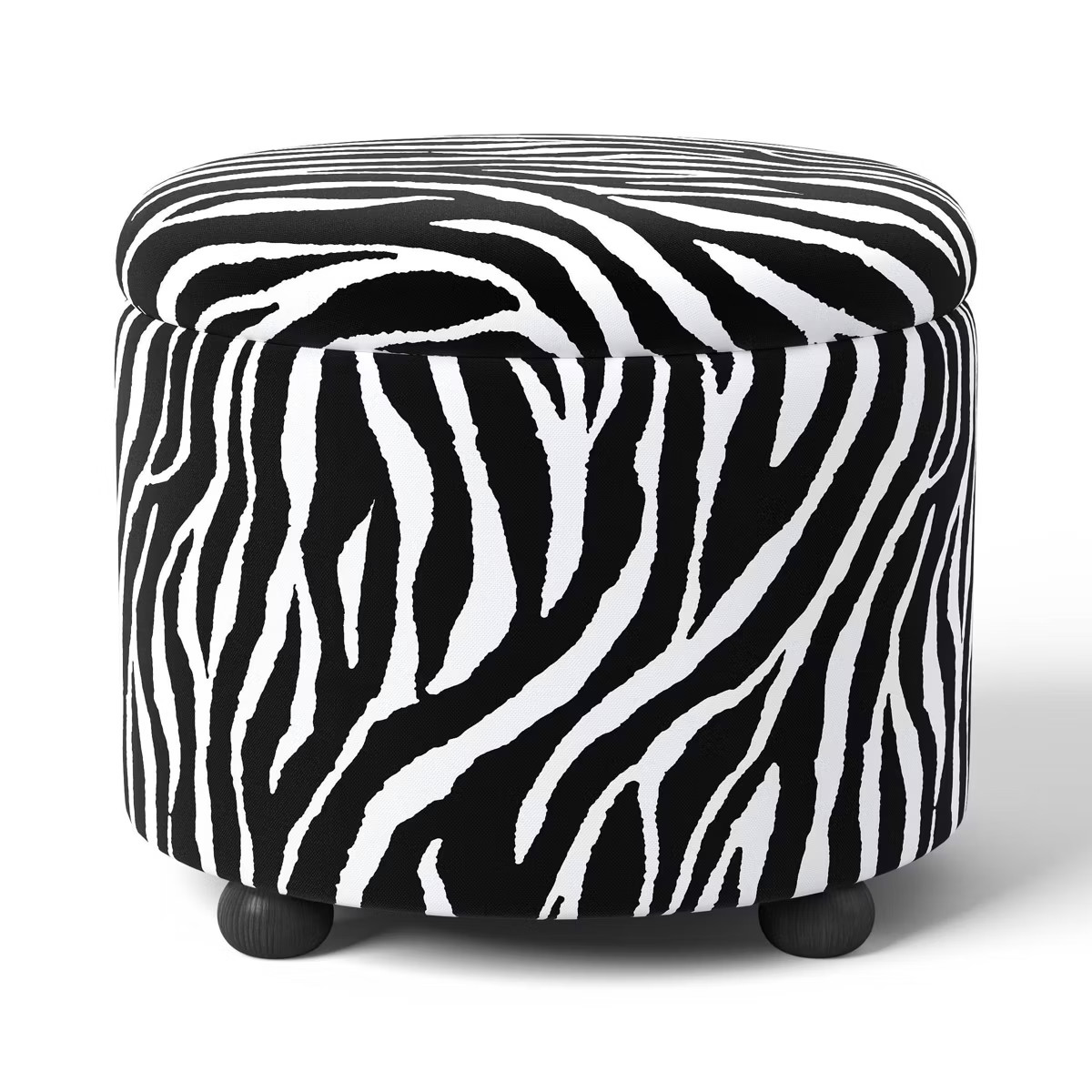 Black and White Zebra Storage Ottoman - DVF for Target | Target