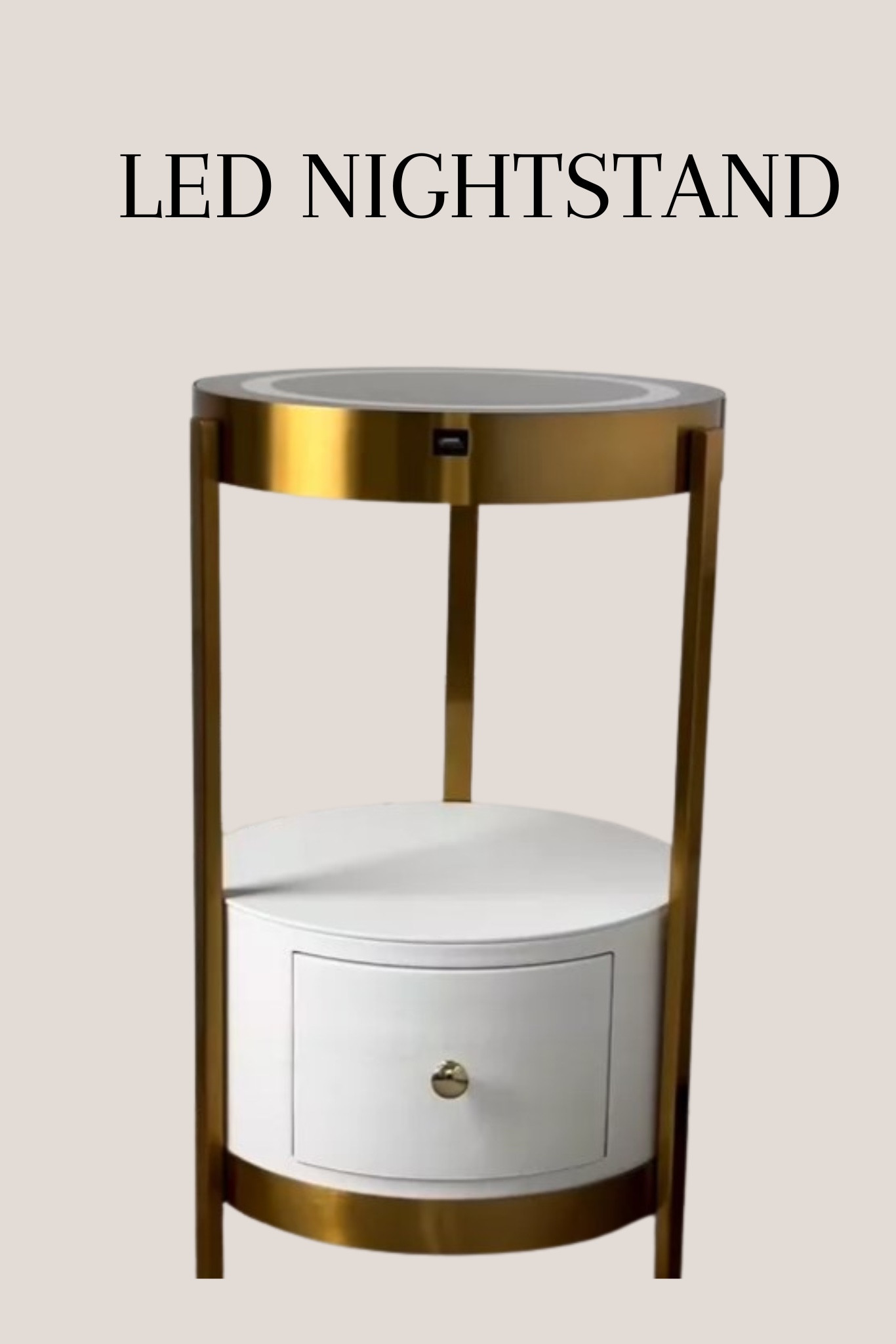 Smart Led Nightstand with Usb port wireless charging station!! So cool coffee table 💗💗

#LTKhome #LTKMostLoved #LTKstyletip