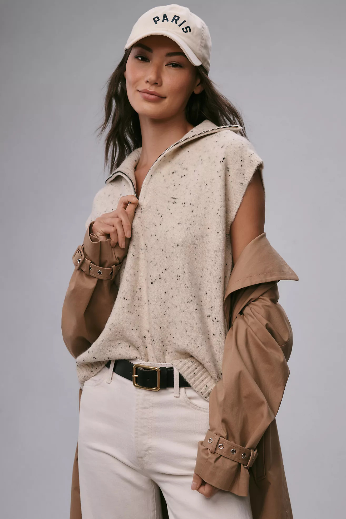 John + Jenn Speckled Sweater Vest | Anthropologie (US)