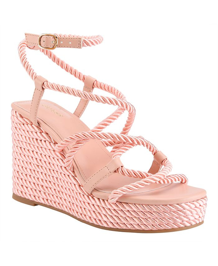 GUESS Women's Natesha Rope Espadrille Wedges & Reviews - Sandals - Shoes - Macy's | Macys (US)