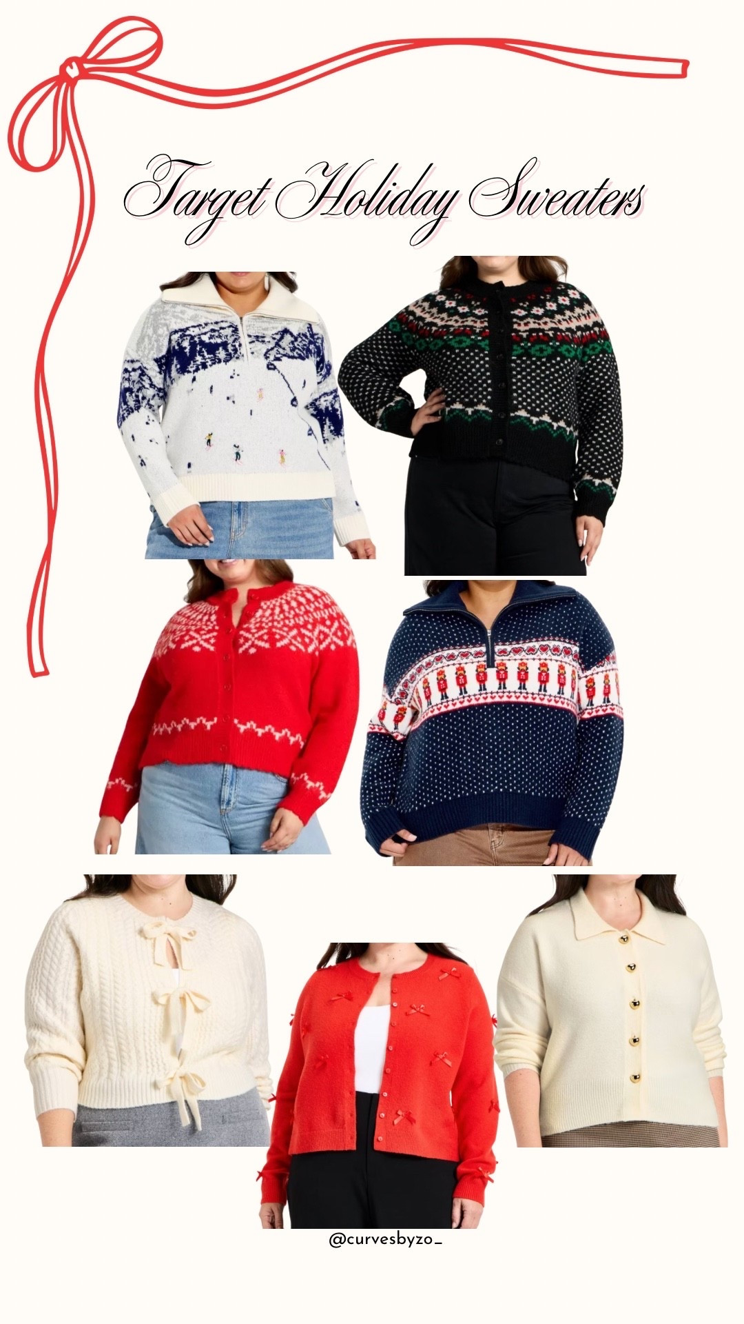 Target Women’s holiday sweaters 

#LTKootd #LTKHoliday #LTKMidsize