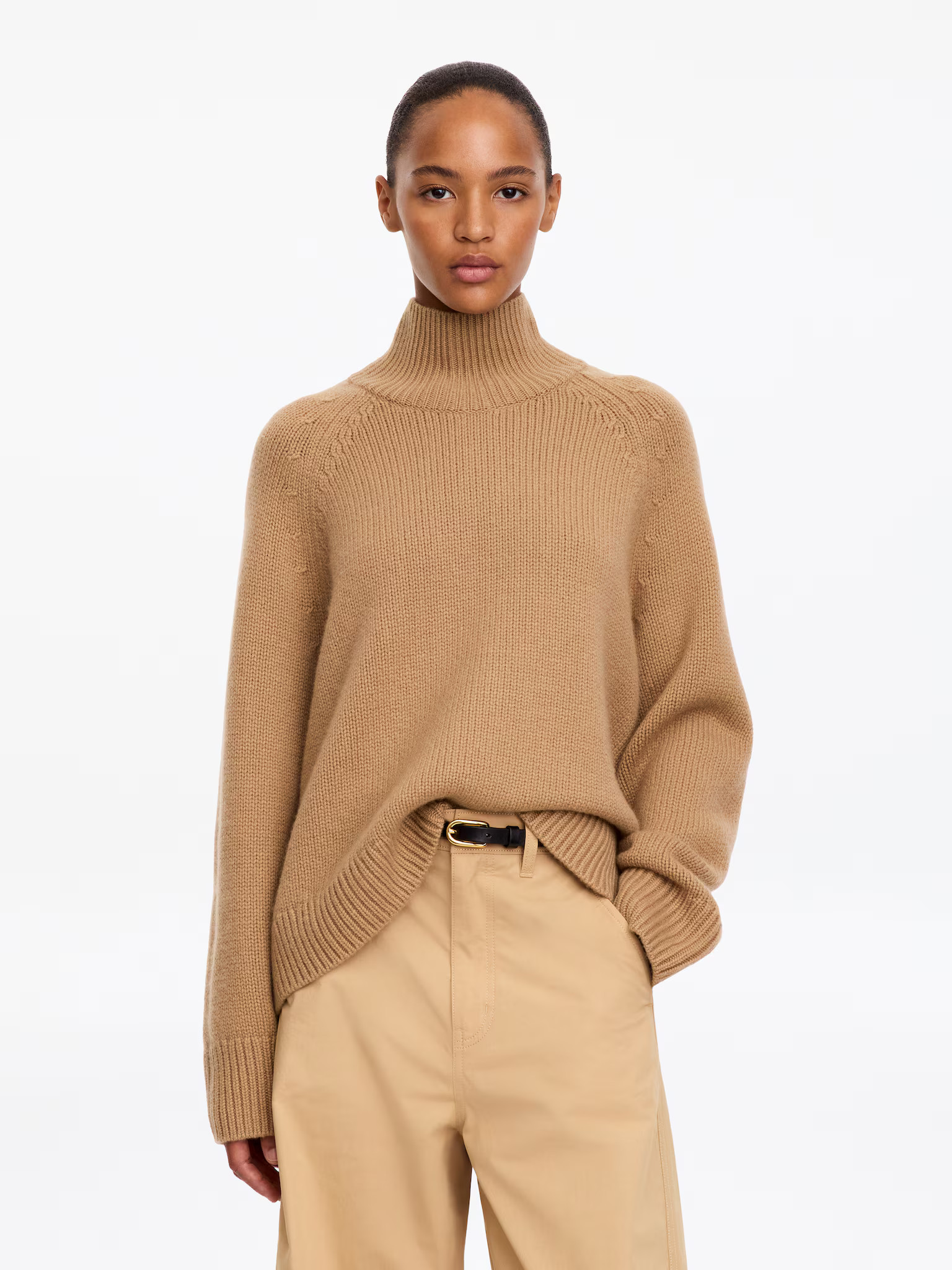 Chunky Pure Cashmere Jumper | Arket UK