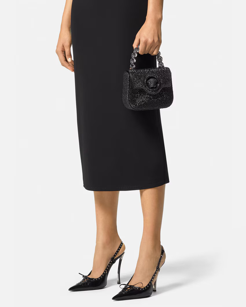 Crystal La Medusa Mini Bag | Versace (US)