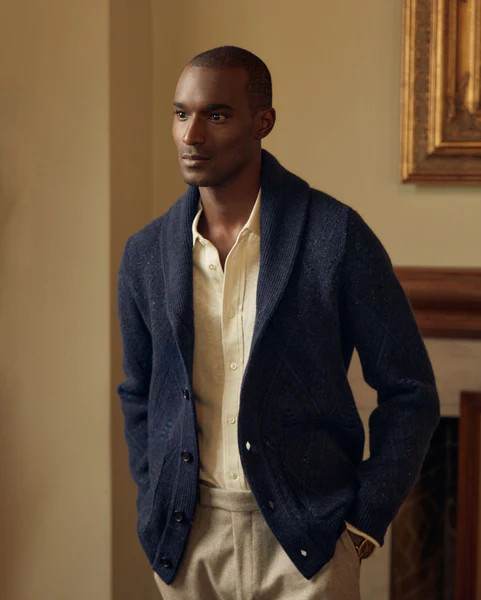 CHEVRON RANCH CARDIGAN - | Billy Reid Inc.