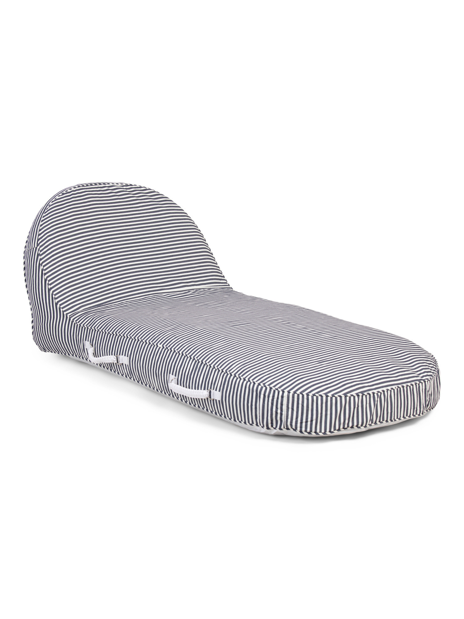65in Lauren's Striped Lightweight Pool Lounger | Marshalls