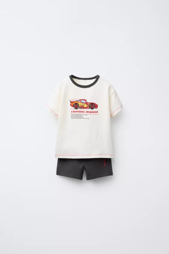 2-6 YEARS/ CARS RAYO MCQUEEN © DISNEY PRINTED PAJAMAS | Zara US