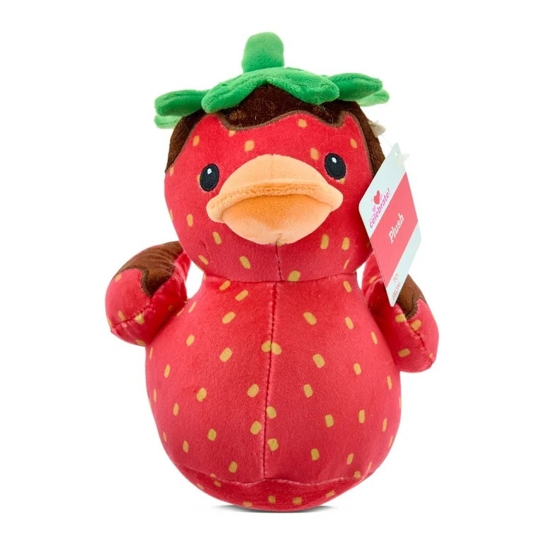Small Strawberry Duck Plush, Red, 7", Valentine's Day by Way To Celebrate | Walmart (US)