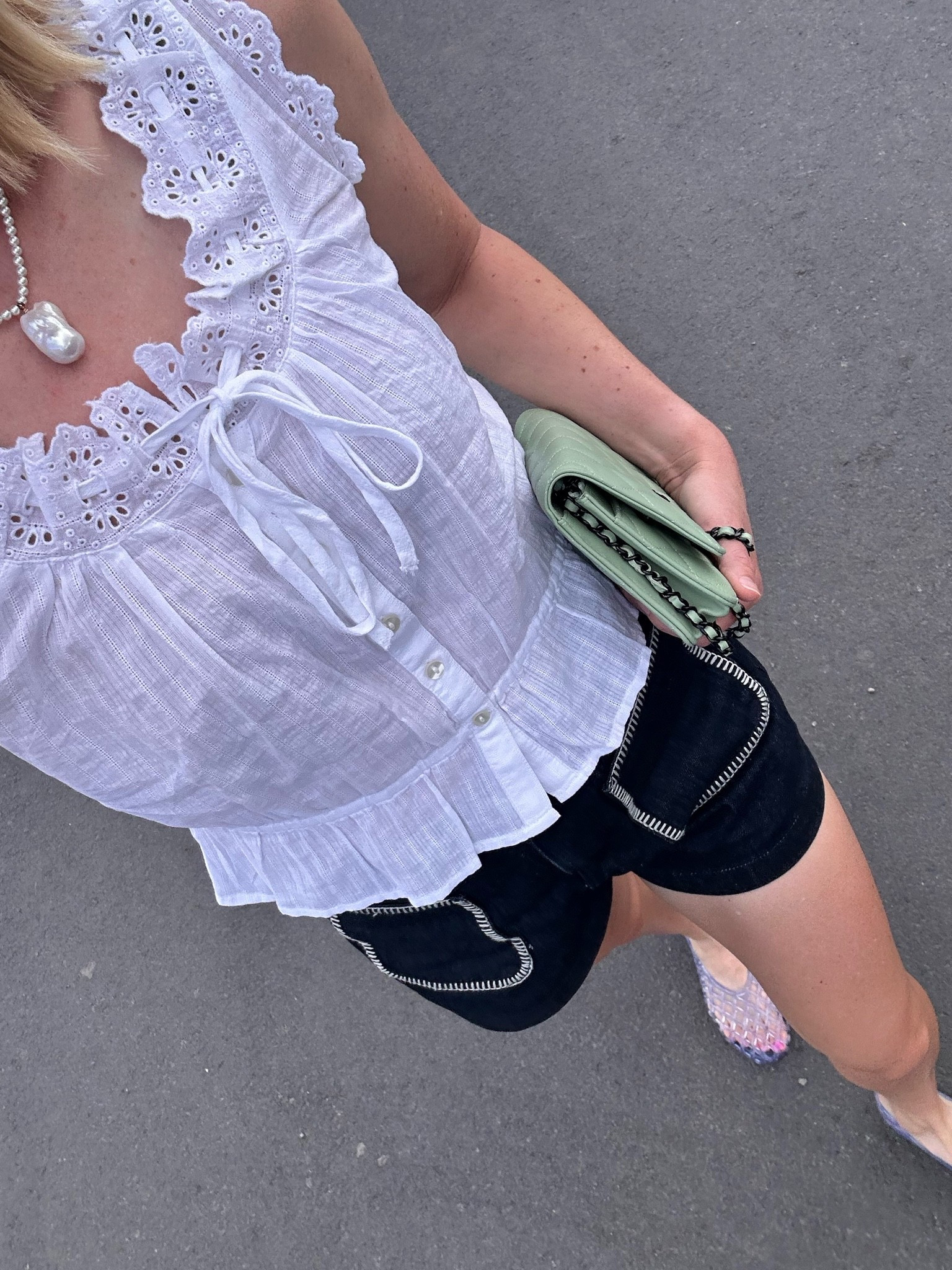 Summer outfit, jellies, white top

#LTKootd #LTKTravel