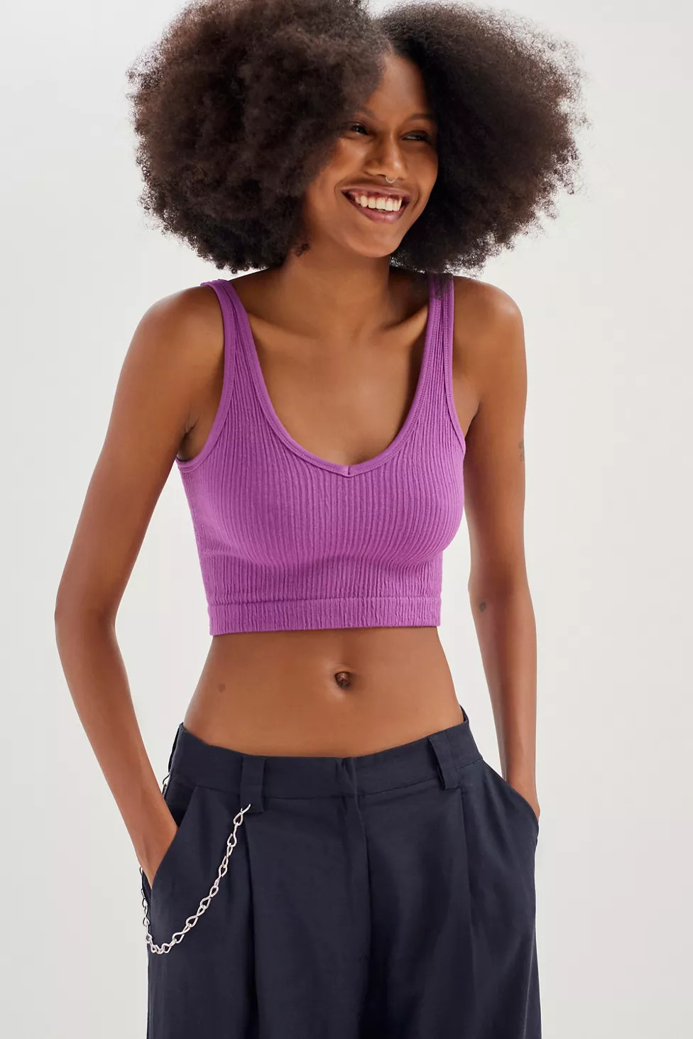 Out From Under Drew Seamless Ribbed Bra Top | Urban Outfitters (US and RoW)