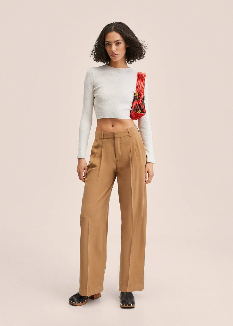 Search: Wideleg pleated trousers (61) | Mango USA | MANGO (US)