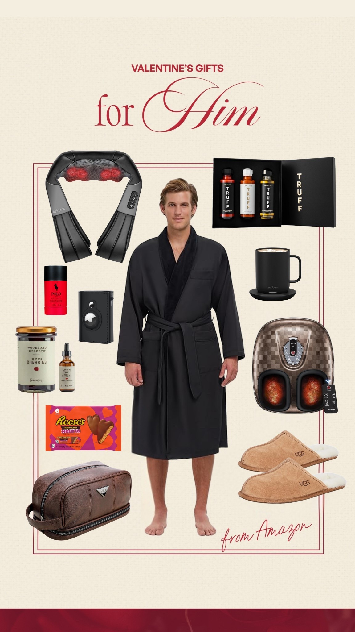 Valentines gift ideas for him💌 Everything is from Amazon 

#LTKValentine