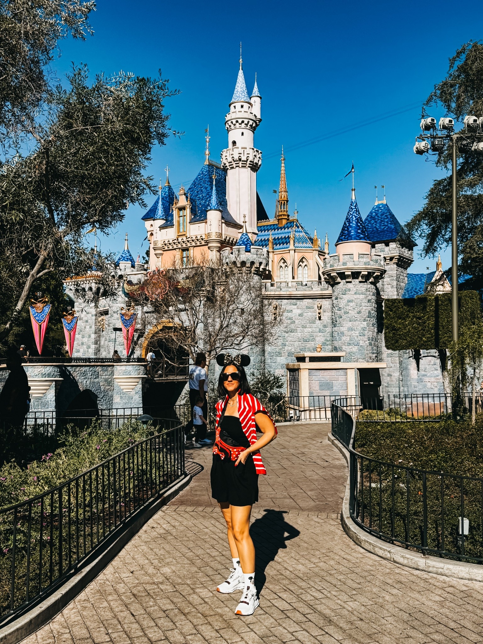 Day one at Disneyland! 🐭🖤🏰

My outfit details are linked below! 

*Strapless romper with pockets - size small 
*red and white striped cardigan - size medium

Disney outfit ideas, Disney outfit Inspo, Disneyland style

#LTKdayinmylife #LTKOver40 #LTKootd