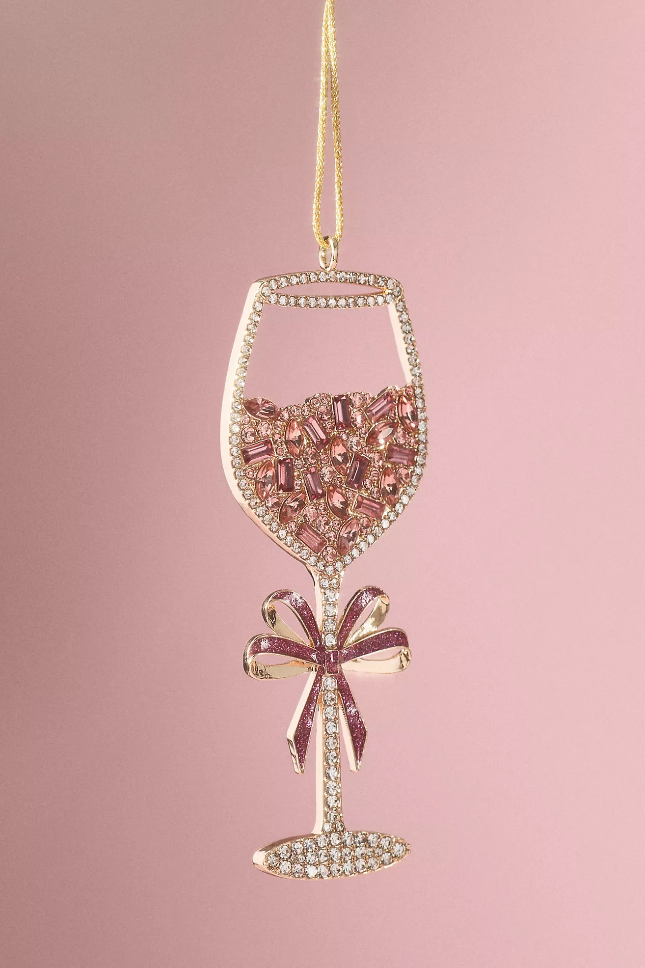 BaubleBar x Anthropologie Jeweled Cocktail Ornament | Anthropologie (US)
