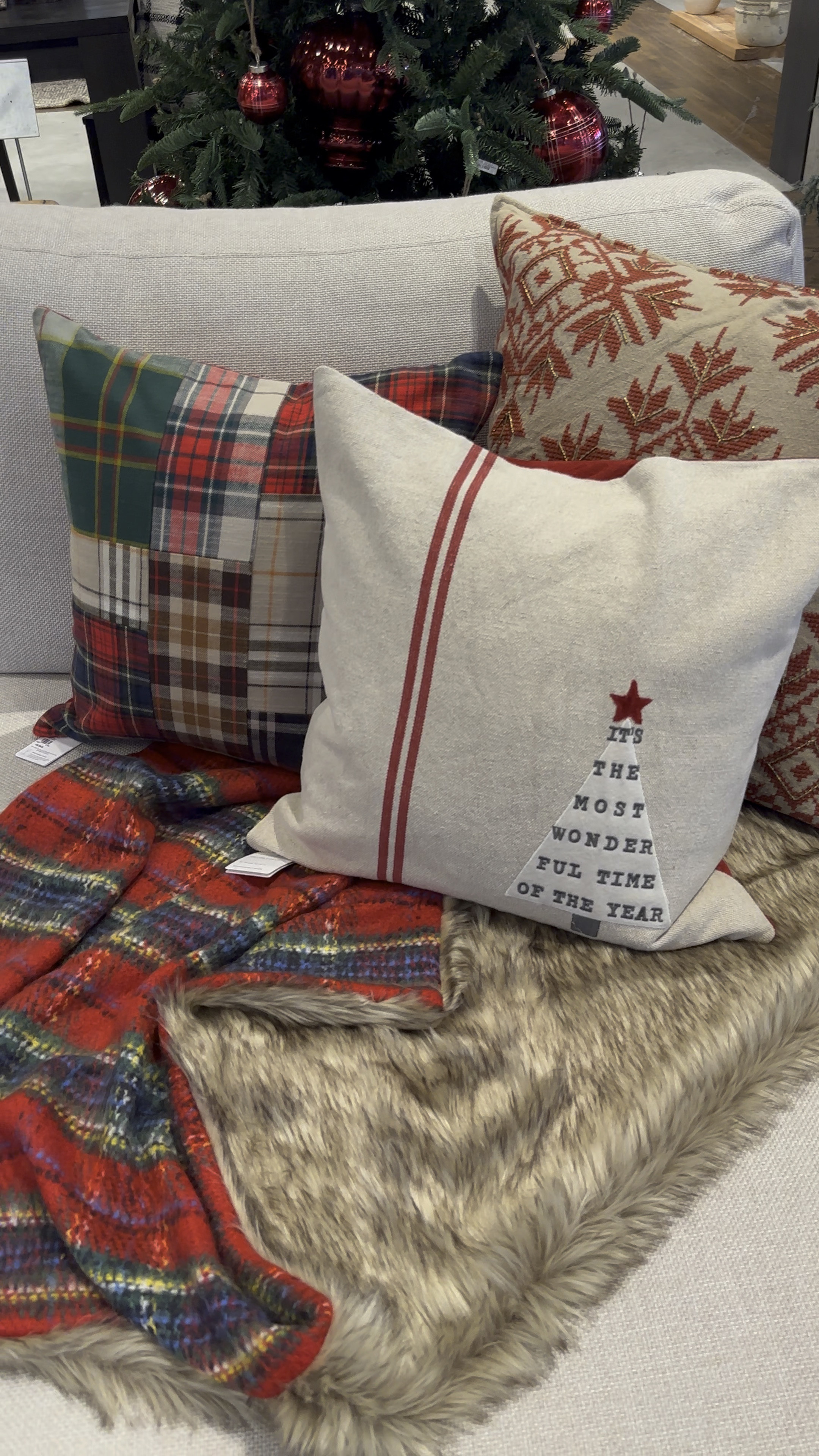 Holiday throw pillows 

Pottery barn find // Christmas decor// festive finds // 

#LTKHoliday #LTKhome #LTKHolidaySale