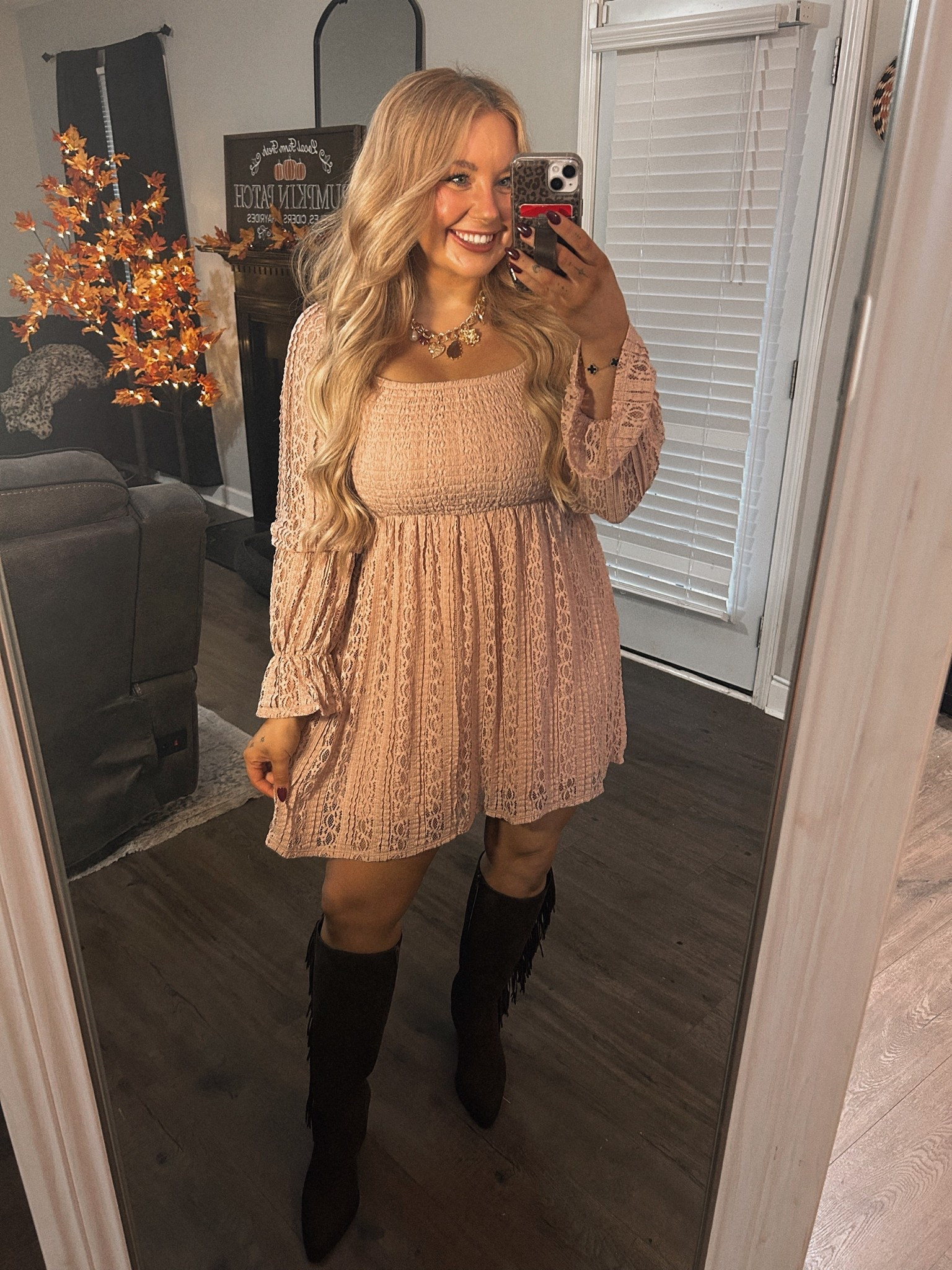 Loving this $21 Walmart dress! The lace is sooo pretty!!! 😍 

#LTKMidsize #LTKFindsUnder50 #LTKSeasonal