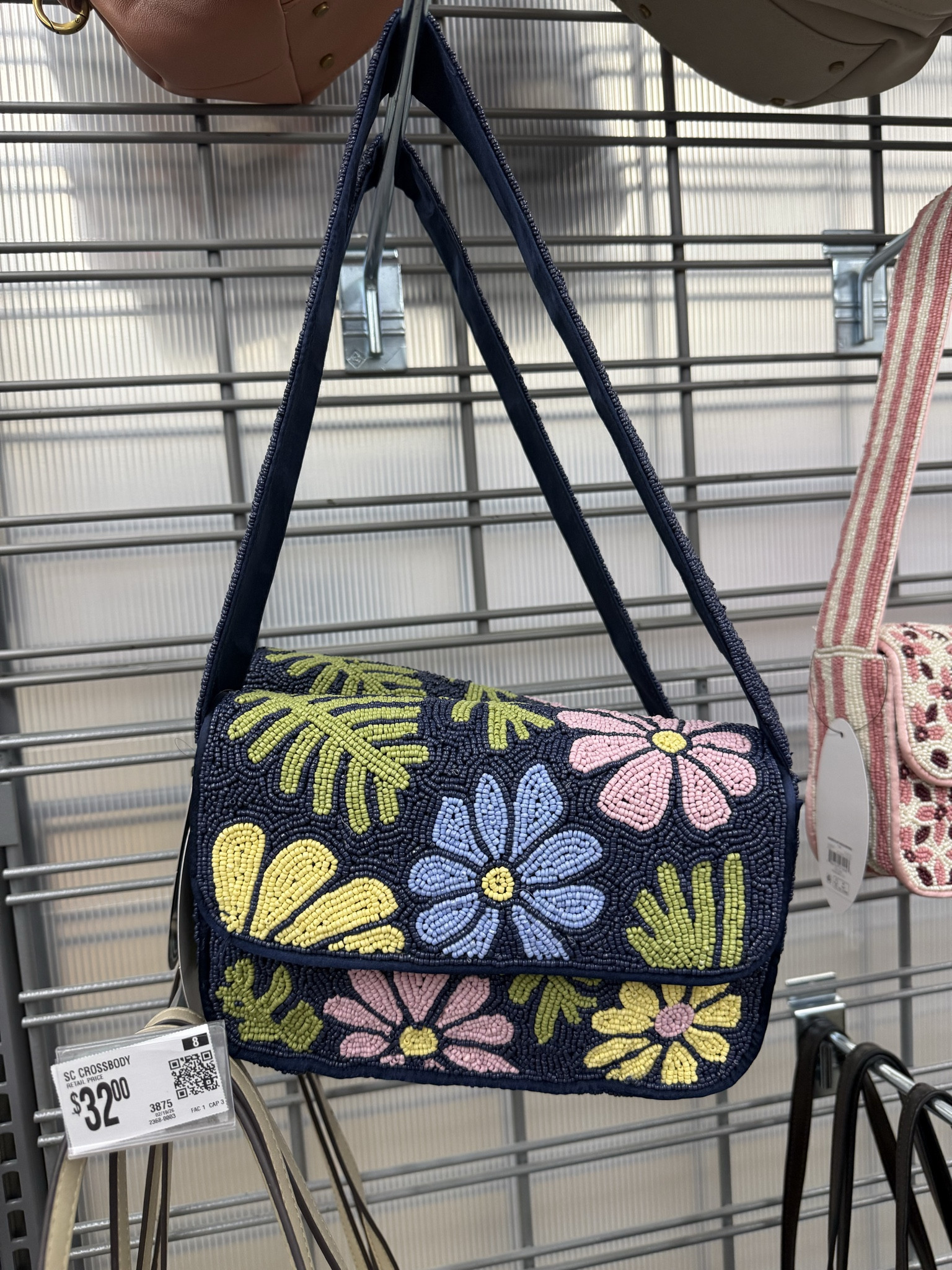 Fun spring bags with beaded details for spring from  Walmart! 