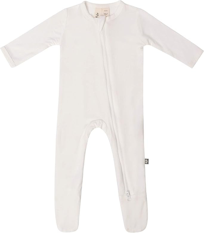 KYTE BABY Soft Bamboo Rayon Footies, Zipper Closure, 0-24 Months | Amazon (US)