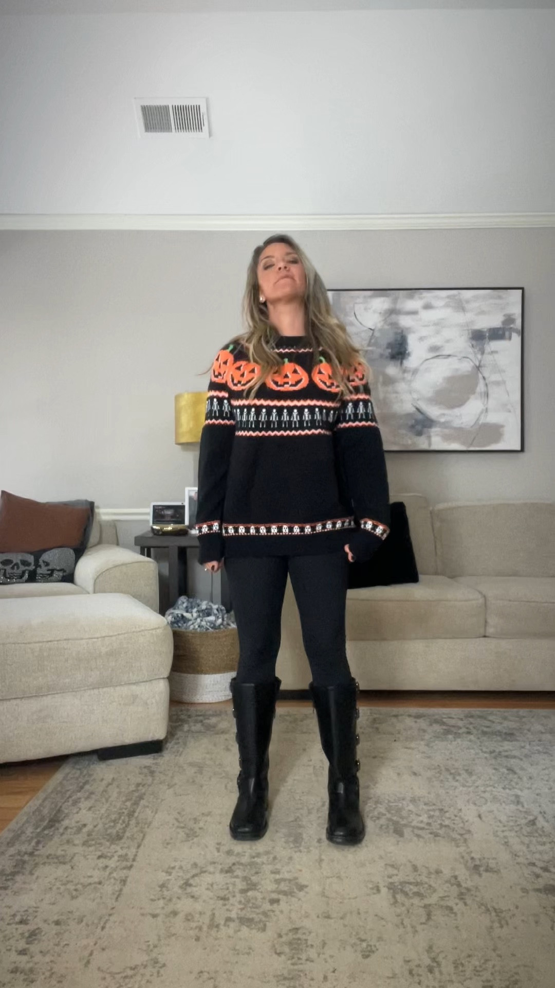 All the Halloween sweaters 