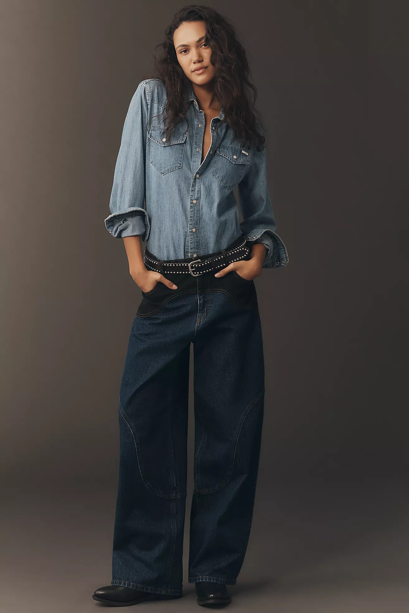 Baum und Pferdgarten Napolen High-Rise Wide-Leg Jeans | Anthropologie (US)