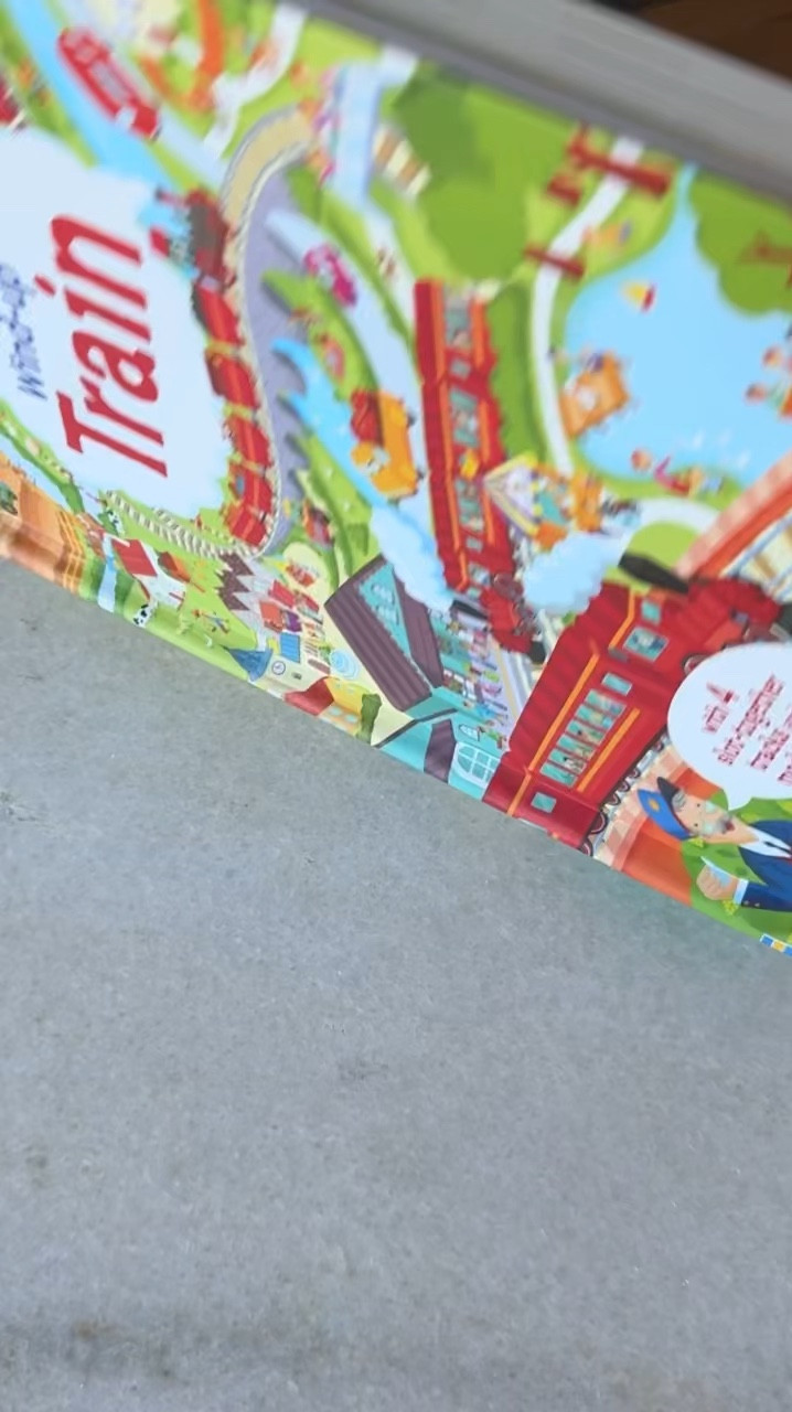 Your kids will absolutely love watching the train  whirl and zoom around as you read. It is so fun and engaging, they will beg for more. My kids love that they can take the tracks our and create even bigger tracks for the train to explore. It is so delightful and interactive and a keepsake for years to come! It’s the perfect addition to our book collection and sure to become a family favorite.  Or you can shop by clicking the link in our profile and then tapping “shop our Instagram feed” 


#LTKFamily #LTKSaleAlert #LTKKids