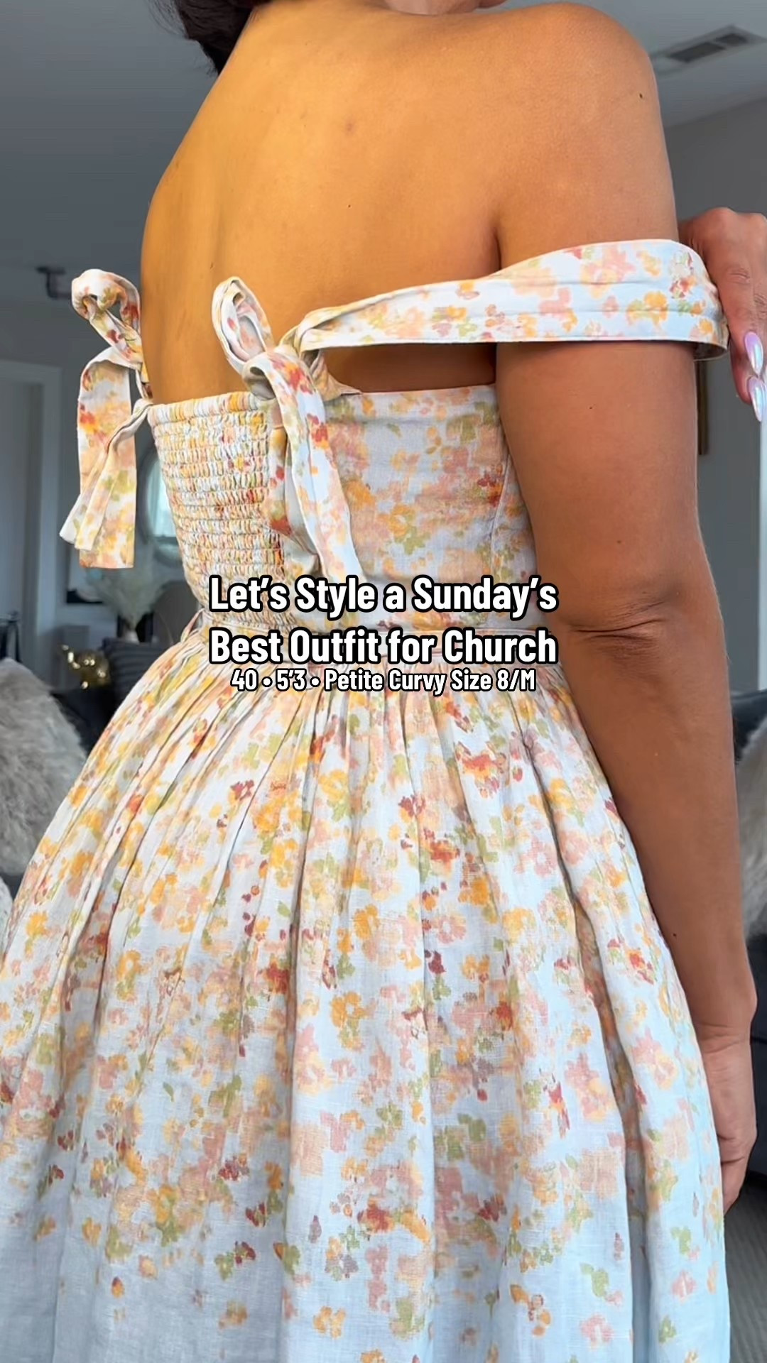 Sunday’s Best Outfit for Church this Easter ⛪️ 

Sizing ⬇️

5’3 
Size 8 / Medium
Bust: 34DDD
Waist: 28”
Hips: 43”
Wearing Size 8 in the dress 

over 40, millennial, petite, petite curvy, curvy, size 8, midsize, wedding guest dress, Easter outfits, Easter dress, Easter basket, spring outfit, church outfit 

#LTKOver40 #LTKPetite #LTKStyleTip